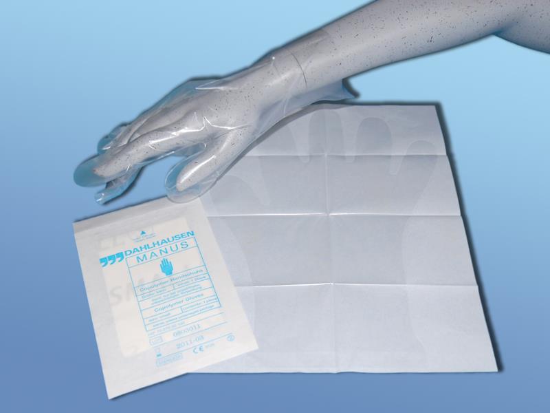 Manus Copolymer Handschuhe Gr.M AP 100 paarweise steril