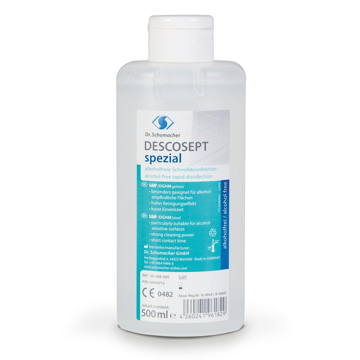 Descosept Spezial 500ml Sprüh/Wischdes. formaldehyd u. phenolfrei