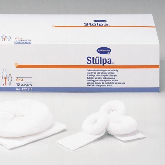 Stülpa-Fertigverbände Gr.3 für Fuß, Kinderkopf u. Achselhöhle
