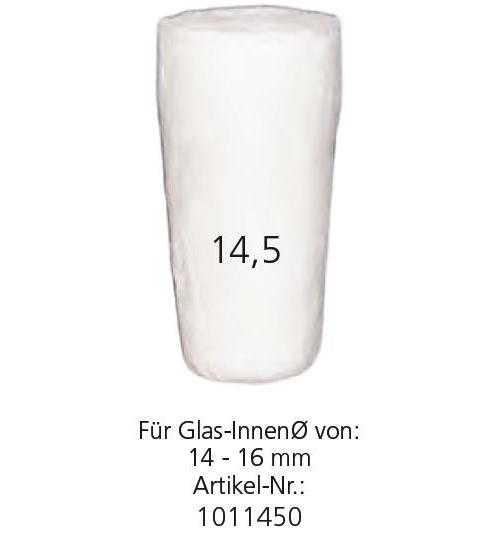 HERENZ HEINZ Steristopfen Nr. 14,5 aus Zellstoff AP 1000 f.Gläser Innendurchm.14-16,0mm