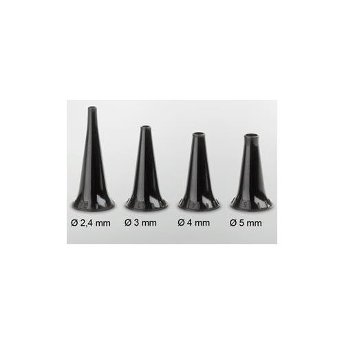 HEINE OPTOTECHNIK Heine 1 Satz Dauergebrauchs-Tips PK 4 (2,4-5mm) f. Heine K 180 Otosk