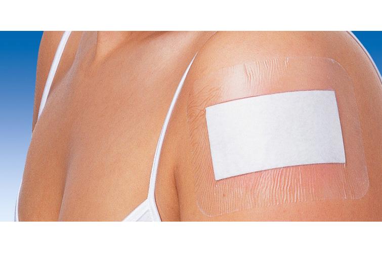 Cosmopor transparent 5x7,2cm Wundverband PK 5 wasserdicht, m.Wundkissen steril