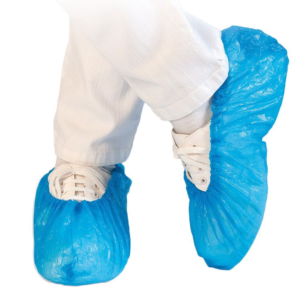 Hygonorm Überschuhe light blau PK 100 aus CPE