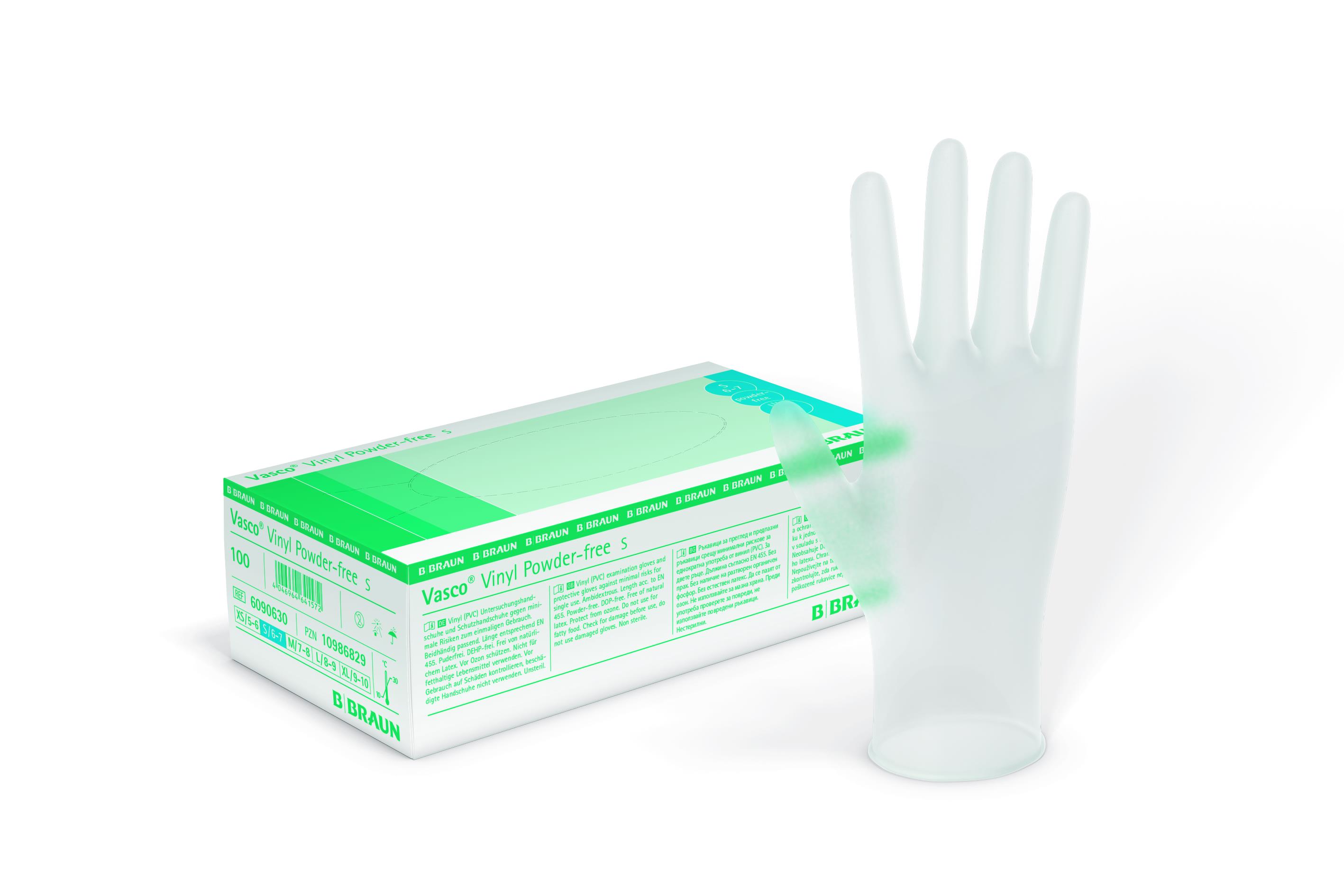 Vasco Vinyl powderfree USH Gr.M AP 100 ungepudert, Vinyl