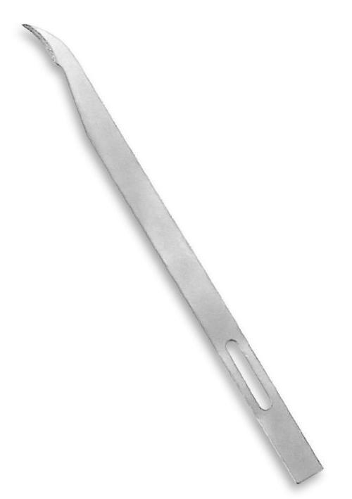 Ratiomed Fadenziehmesser 11cm AP 100 steril, Edelstahl