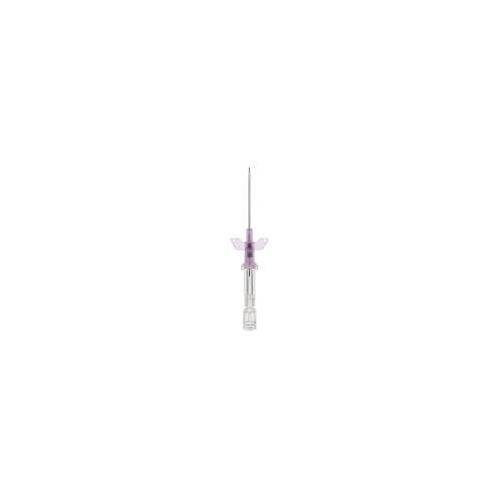 B. Braun Melsungen AG Introcan Safety-W 22G blau 0,9x25mm MA 50 Venenverweilk.m.Fixierflügel