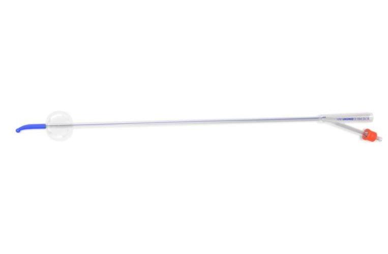 Uromed Kurt Drews KG Uromed Silucent Silikon Ballon-Katheter PK 10, CH 22 Tiemannspitze