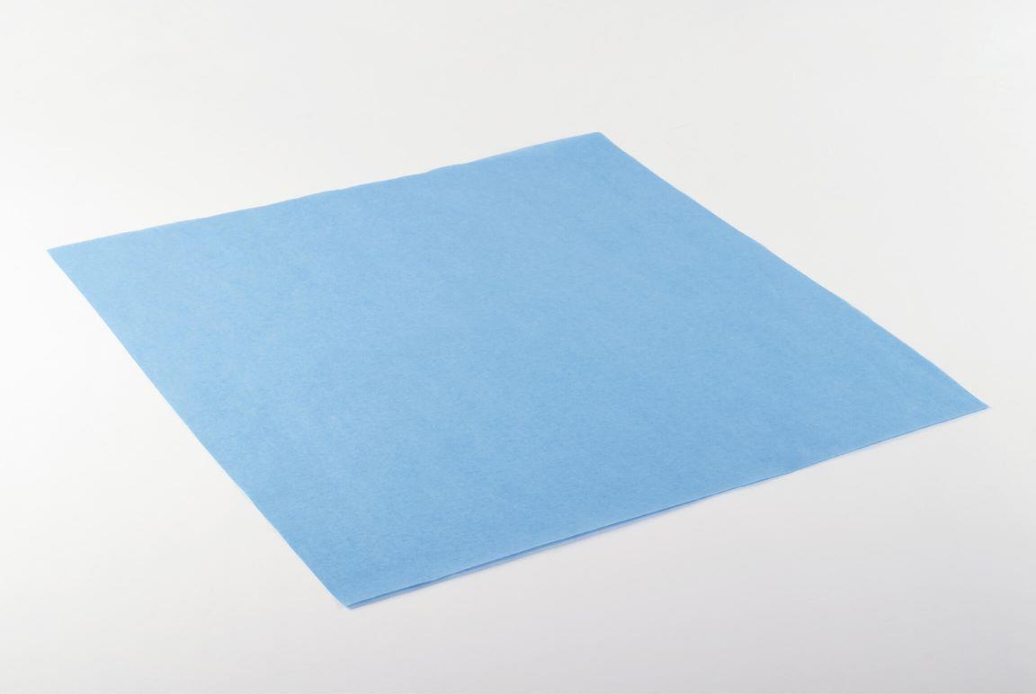 Vereinigte Papierwarenfabriken GmbH Stericlin Vlies Bogenverpackung 52g AP 204 75x75cm, blau - Bild 2