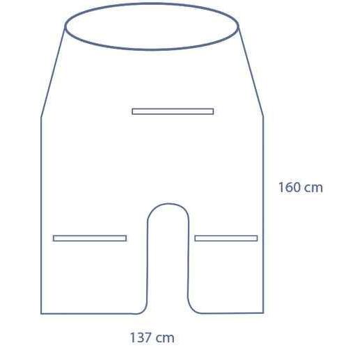 Medline International Germany GmbH Mini-C-Bogen-Bezug universal PK 20 160x137cm