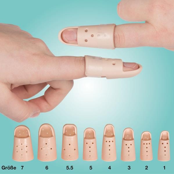 SANO-TREND ORTHOSERVICE Sanostax Fingerschiene n. Stack Gr. 5,5 PK 10