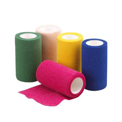 Askina Haft Color 8cm x 20m gelb, kohäsive Fixierbinde