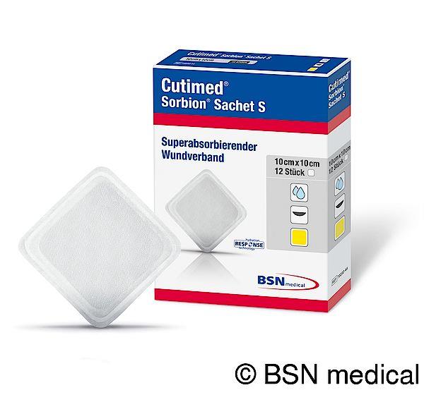 BSN medical GmbH Cutimed Sorbion Sachet S 20x10cm AP 12 superabsorbierend. Wundverband - Bild 2