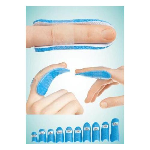 KREWI MEDICAL PRODUKTE GMBH Chrisofix Fingerschiene Kinder standard AP 10 Gr. XXXS verformbar DIP + PIP