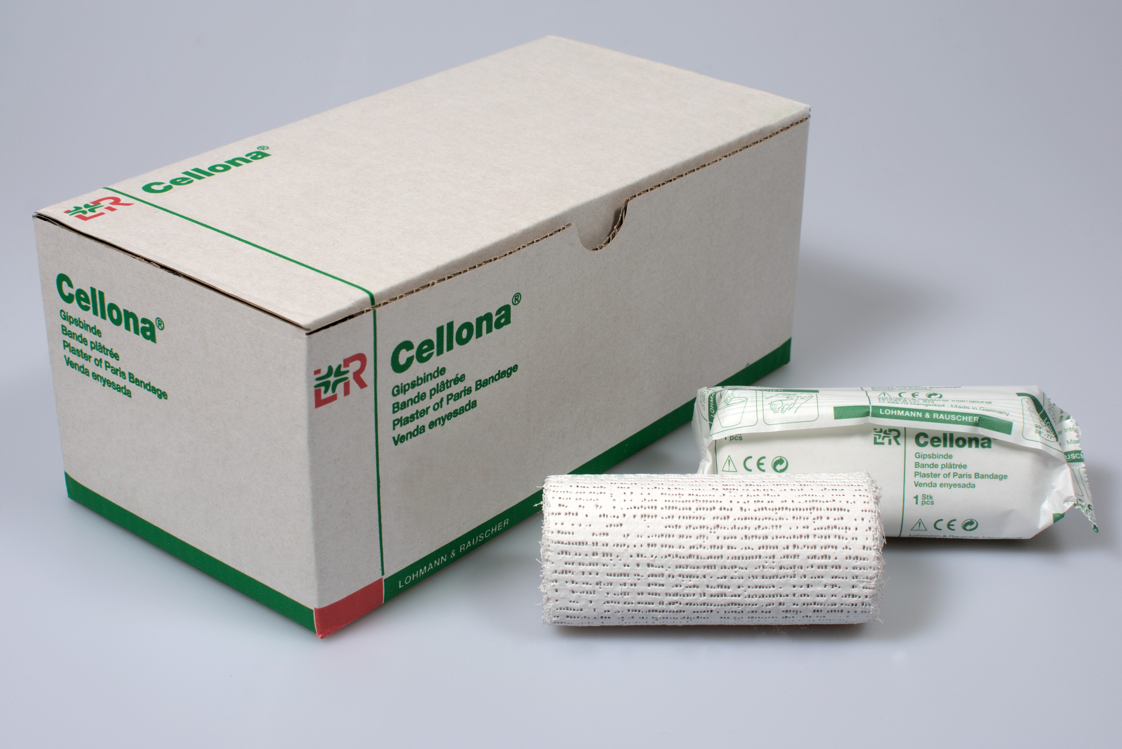 Cellona Gipsbinde 6cmx2m, einz. verp., 10 Stk.