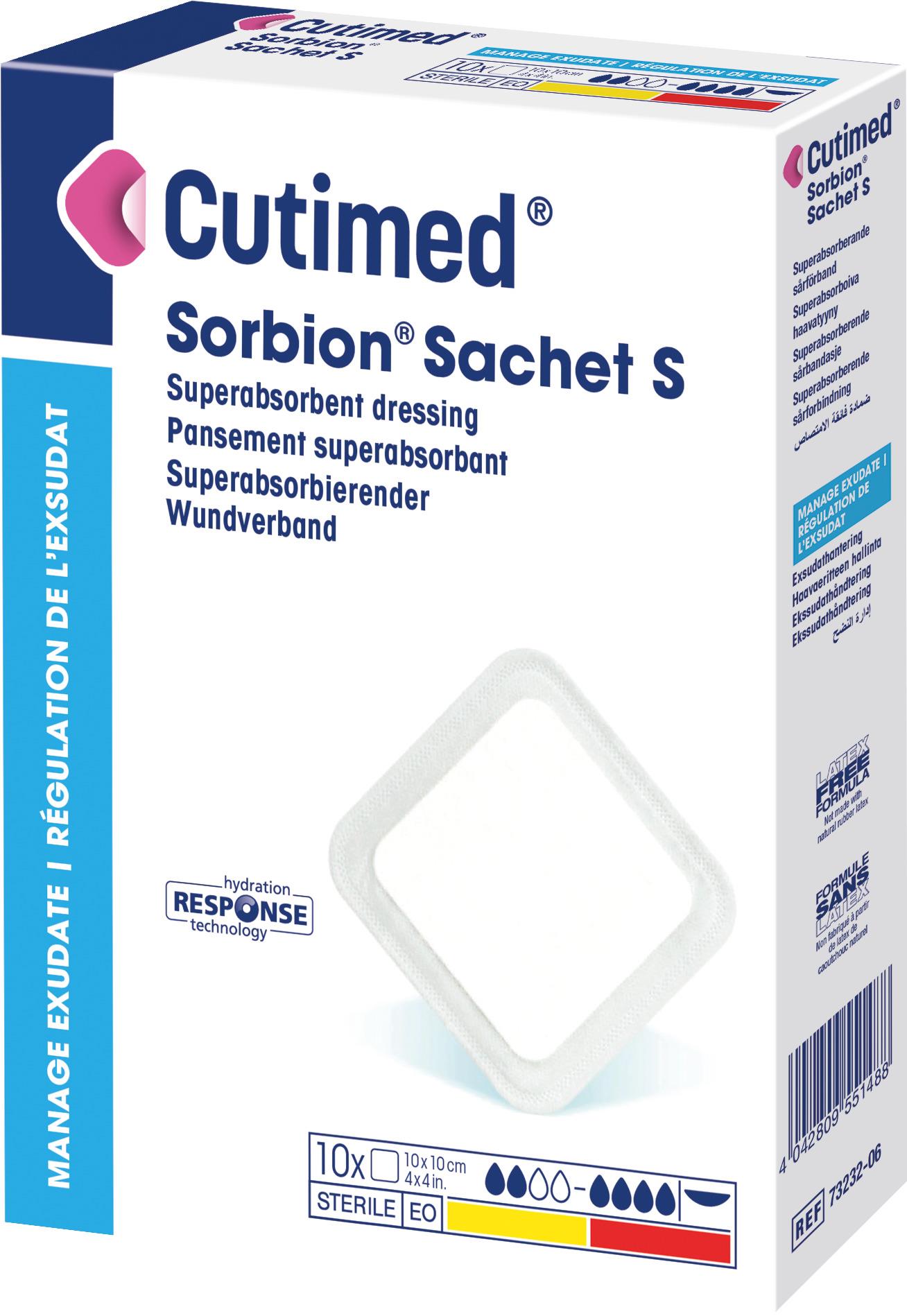 Cutimed Sorbion Sachet XL 45x25cm AP 12 superabsorb.Wundverb.7324003