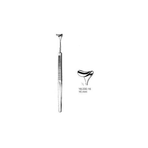 Wundhaken Desmarres 16mmx16cm