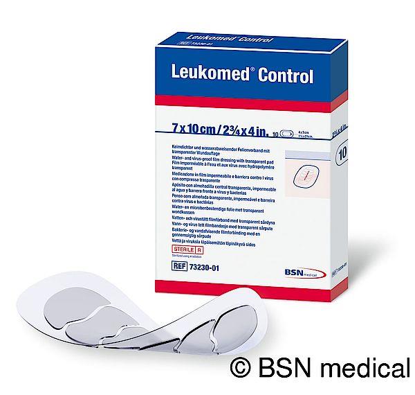 Leukomed Control 10x35cm steriler AP 5 Transparentv. m. transp. Wundaufl.