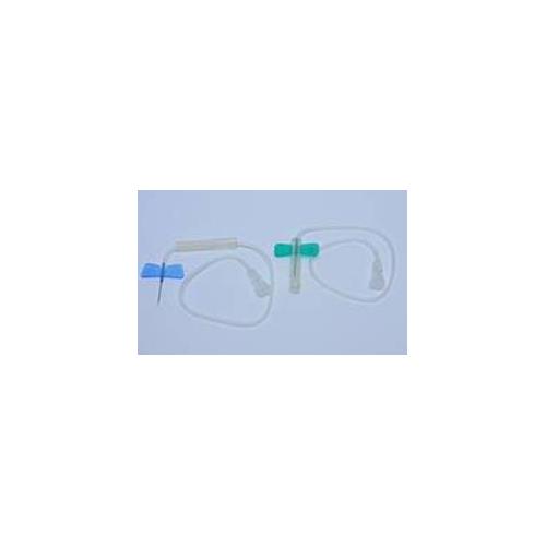 DISPOMED WITT OHG Ecoflo Safety Perfusionsbesteck 23G AP 100 0,60x19mm blau