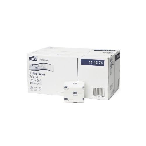 Tork Premium Toilettenpapier Einzelbl. AP 30x252 Blatt 2-lg., ZZ-Faltung