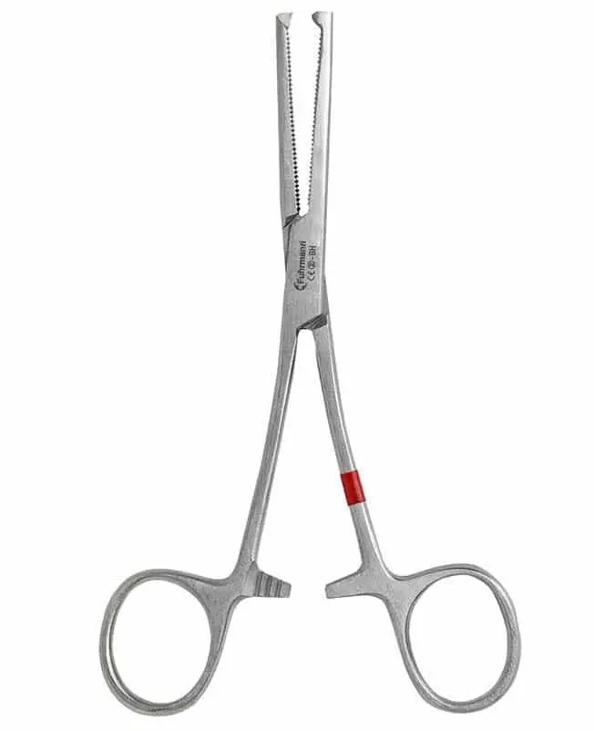 Eimmal Kocher-Klemme Chirurgisch PK 25 14,0cm gerade 1:2 Zähne