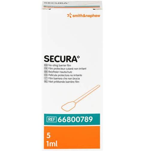 Smiths Medical Deutschland GmbH Secura reizfreier Hautschutz PK 5 1ml Applikator