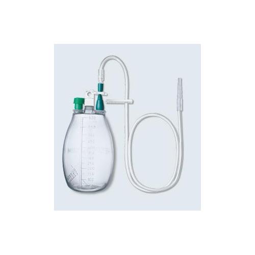 PFM - PRODUKTE FÜR DIE MEDIZIN pfm Hochvakuum-Redonflasche 400ml AP 40 OP-System, Luer Lock