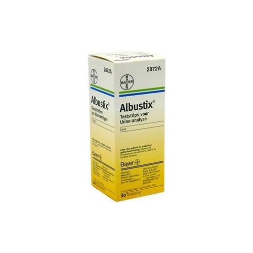 Albustix visuell Harnteststreifen AP 50 Eiweiß