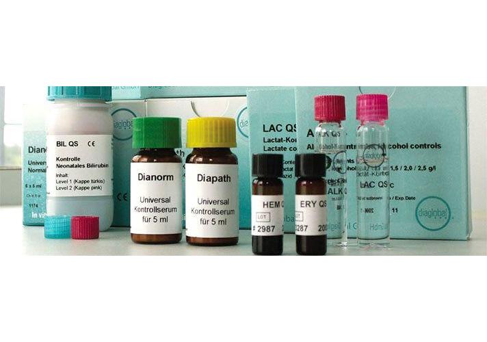DIAGLOBAL Hämoglobin Kontrolltest AP 5 x 1ml