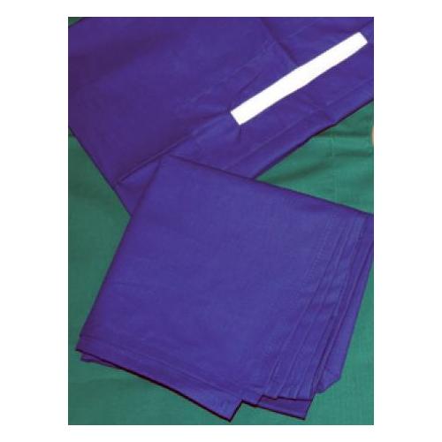 HOSPITA SAEG OP-Abdecktuch 40x40cm kornblau 100% Baumwolle
