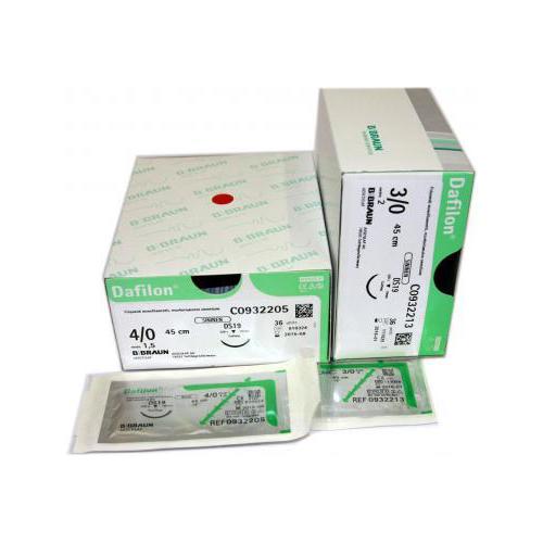 Dafilon 10/0 schwarz G1118781 AP 12 DLM6s 15cm