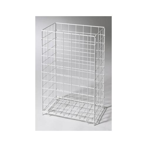 Fripa Sammelkorb groß Drahtgefl. weiß,410x630x255mm (BxHxT)