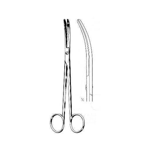 VEHU-MEDICAL Gynäkologische Schere Wertheim 14,5cm gebogen