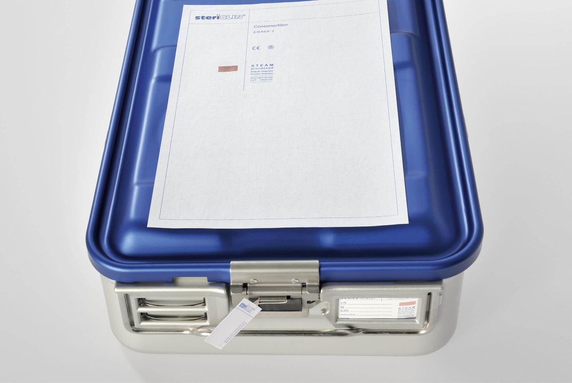 Containerfilter aus Papier f. Aesc.Con. AP 500 230x230mm, abger. Ecken