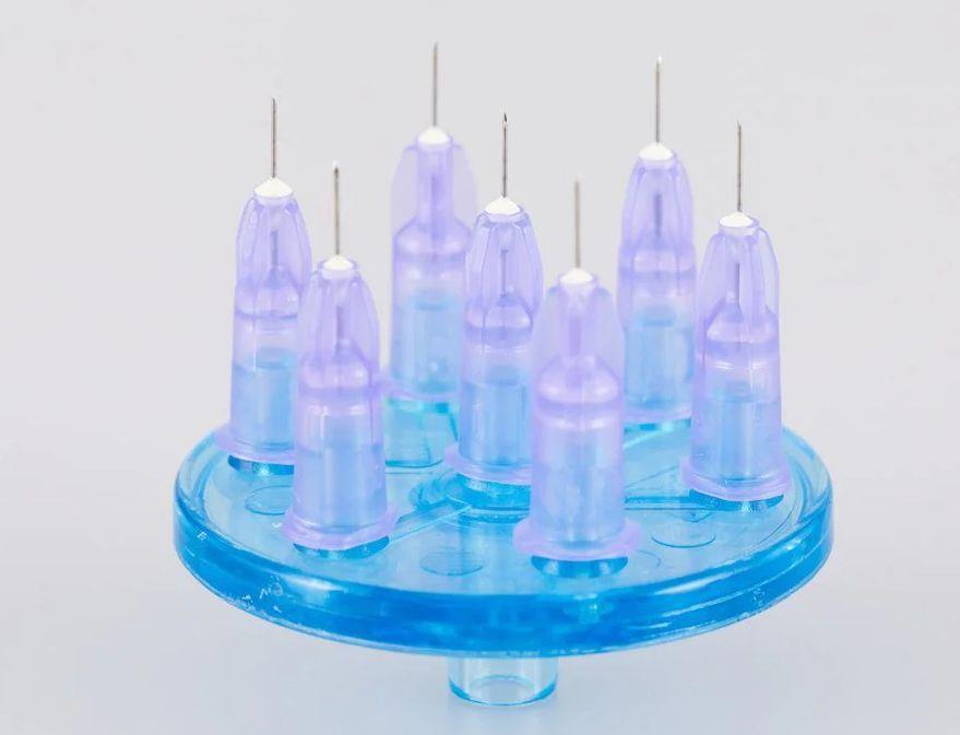 Mesoram Multi-Injektoren 27G,7-fach PK 36 circular 0,40mmx4mm