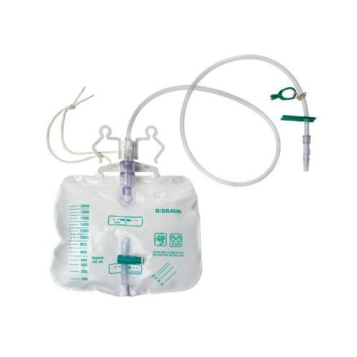B. Braun Melsungen AG Ureofix 112 plus 2000 ml m. Ablasshahn AP 25 110cm Überleitungsschlauch