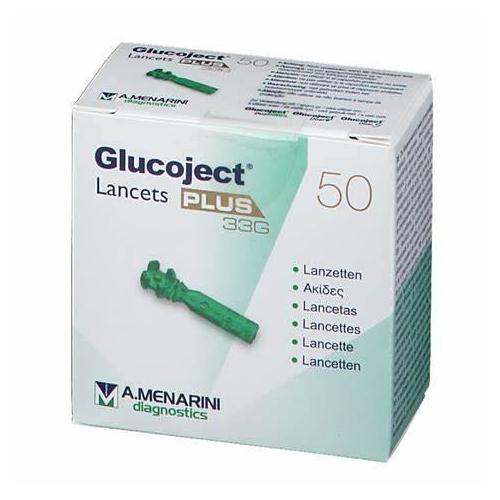 Berlin Chemie Menarini Glucoject Lancets plus PK 50 33G 0,2 mm