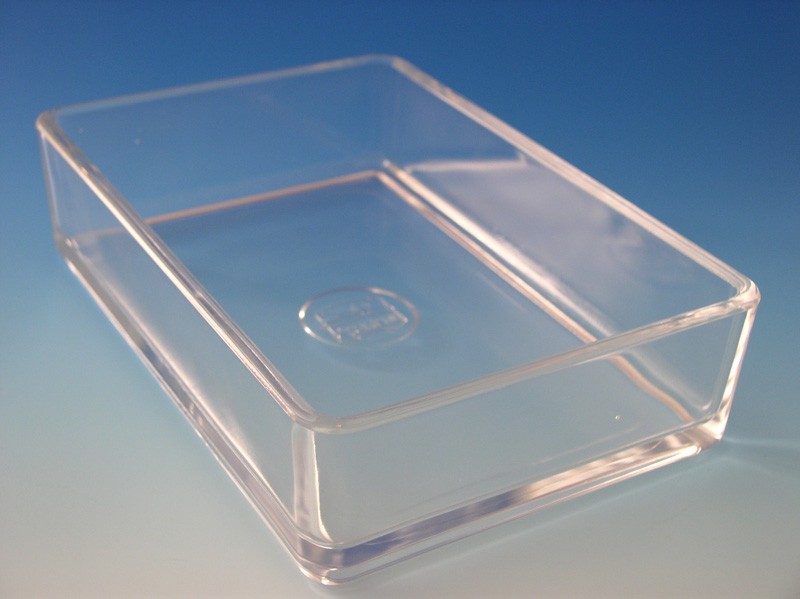 Assistent-Instrumentenschale aus Glas 12x6x4cm ohne Deckel
