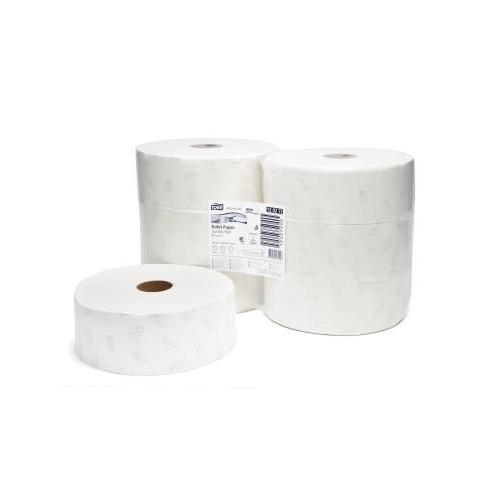 SCA HYGIENE PRODUCTS GMBH Tork Advanced Toilettenpapier Jumbo AP 6x10cmx360m, weich, 2-lg., Ø 26cm