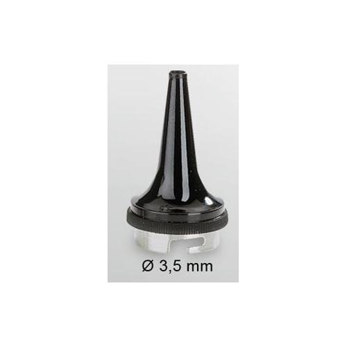 Heine Dauergebrauchs-Trichter 3,5mm für Otoskop, aus Sanalon S, schwarz