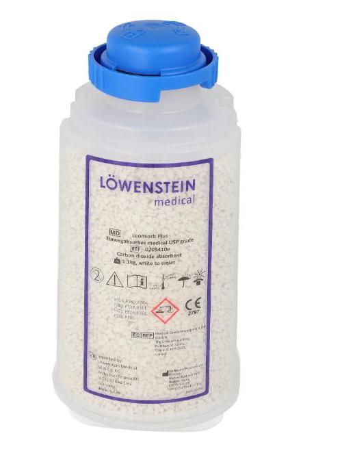 WERNER Leonsorb Plus Einwegsabsorber blau PK 6 1,15 kg / Sofnolime 2500+