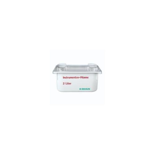 Helipur Instrumentenwanne 2Ltr m. Siebeinsatz u. Deckel