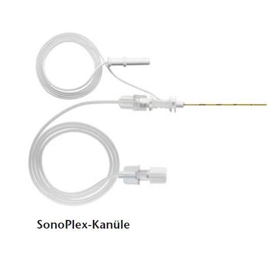 PAJUNK MEDICAL PRODUKTE GMBH Pajunk SonoPlex Kanüle 22Gx50mm AP 10 f.d. periphere Leitungsanästhesie