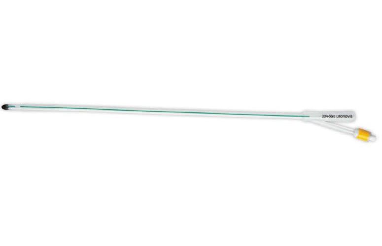 URONOVIS GMBH NOVICATH Transurethraler Ballonkatheter AP 10 CH18, Länge 40 cm, 100% Silikon