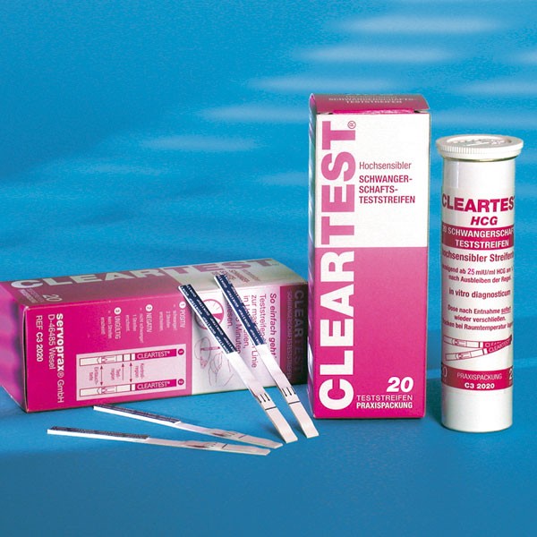 Cleartest Schwangerschaftstest AP 20 Praxisdispenser