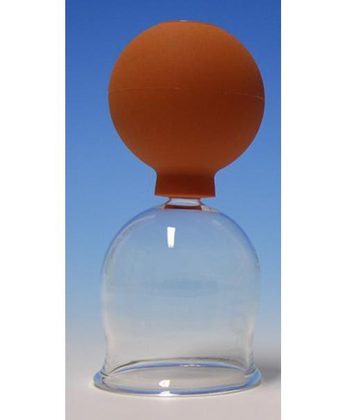 HECHT Assistent-Schröpfkopf 3,5cm DM mit Olive und Ball