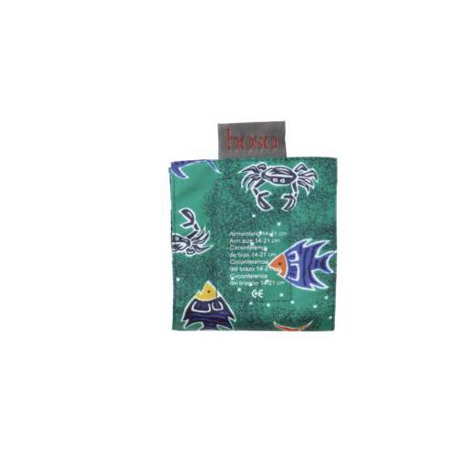 BOSCH&SOHN Klettmanschette f. Kleinkinder bunt 6,5x28cm Doppelschlauch