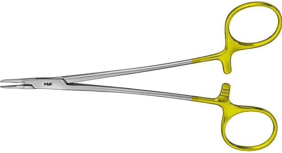 AESCULAP Durogrip-Nadelhalter RYDER Hartmetall 15,5cm gerade, sehr fein