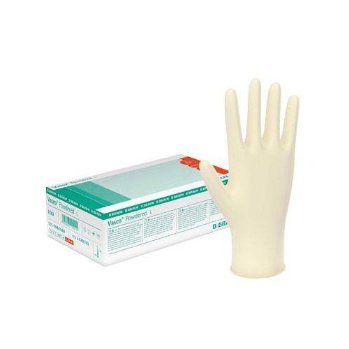 Vasco powdered USH Gr.8-9 groß AP 100 gepudert, Latex unsteril