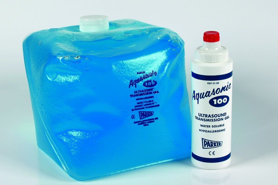 Aquasonic 100 Ultraschallgel Cubitainer 5 Ltr. Type Parker incl. Abfüllflasche