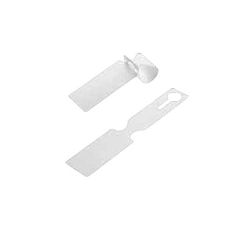 Aesculap Siebkorbanhänger weiß PK 500 blanko, 75x265mm